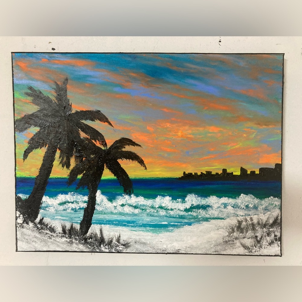 “Panama City Skyline at Sunset”